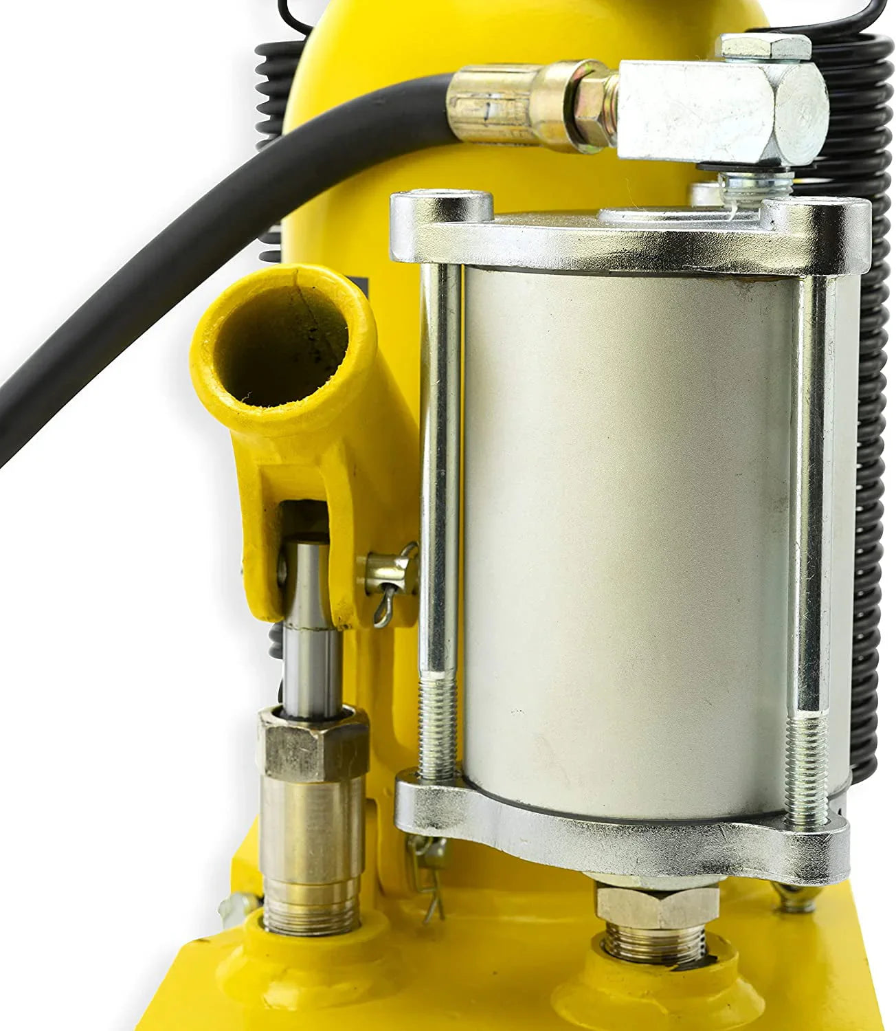 d5aa298f8974c6ccdbde116e38ba207fa3e23dd46fa241d118bef13473e30bf1 Bottle Jack - 30 Ton Pro Series Air Hydraulic, Heavy Duty Lifting - Designed for Automotive and Industrial Use