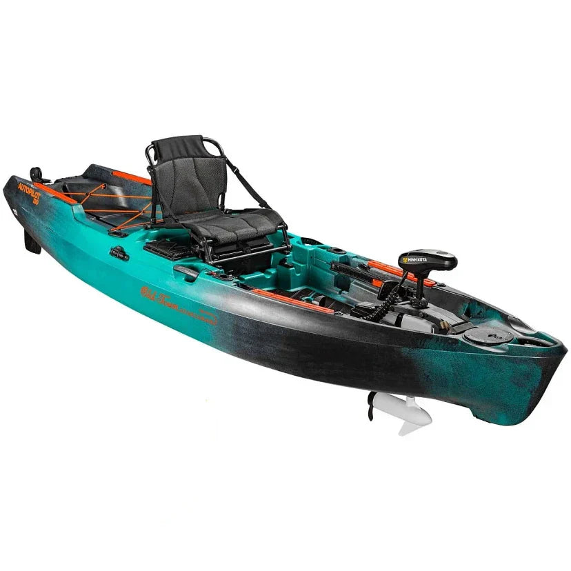 d9980f35ab0b78d7b420a0dcc68bddb6edcd8ca2b47dd6c61b3d2d82cd9579da Sportsman Autopilot 120 Motorized wedkarski kajak z Trolling silnik 12-ft