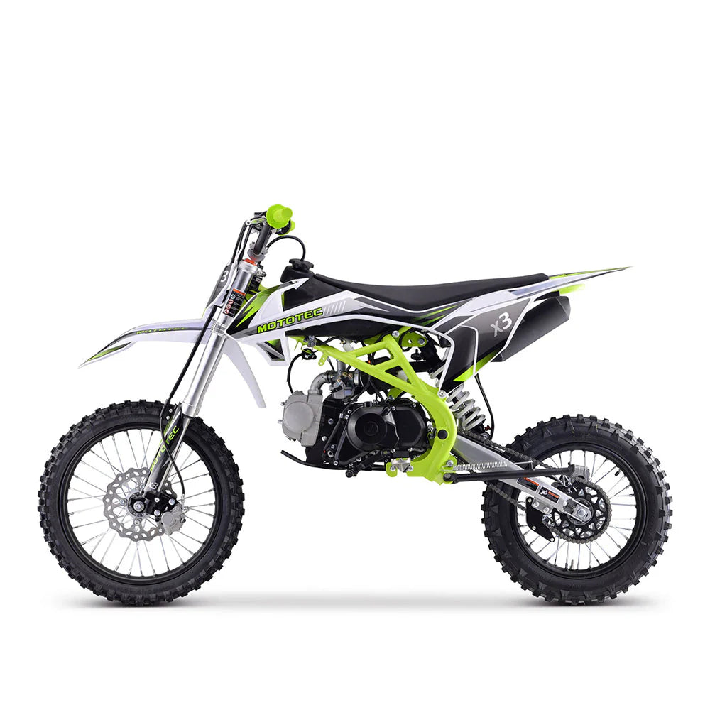 e6fdb1fae8b2205756a6744ab53604e49628853f8ebe4b8c6de82d880200f2ed Dirt rower, X3 125CC 4-Stroke zielony Gas-powered, (95731462)