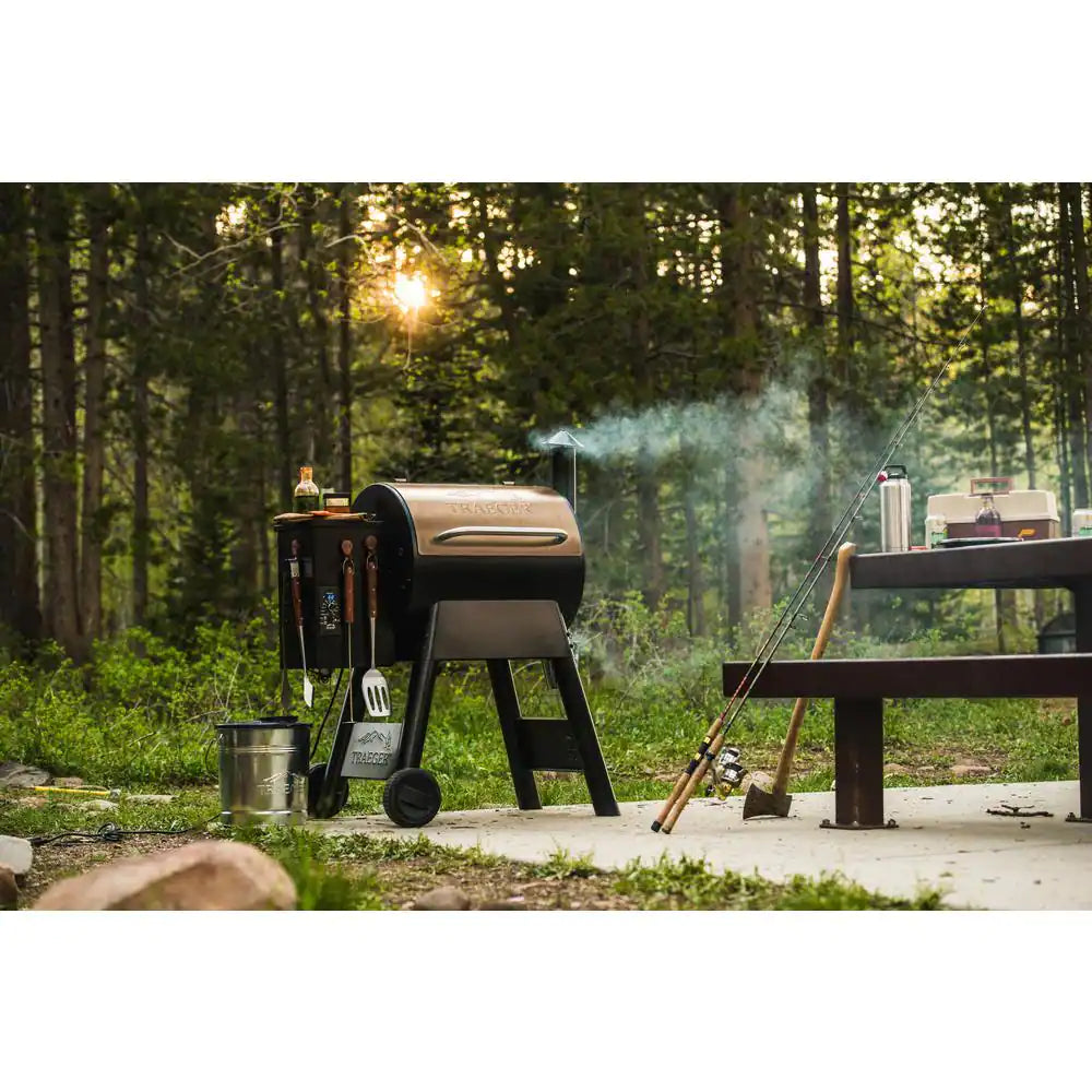 Pellet grill, Pro seria 22, w Bronze