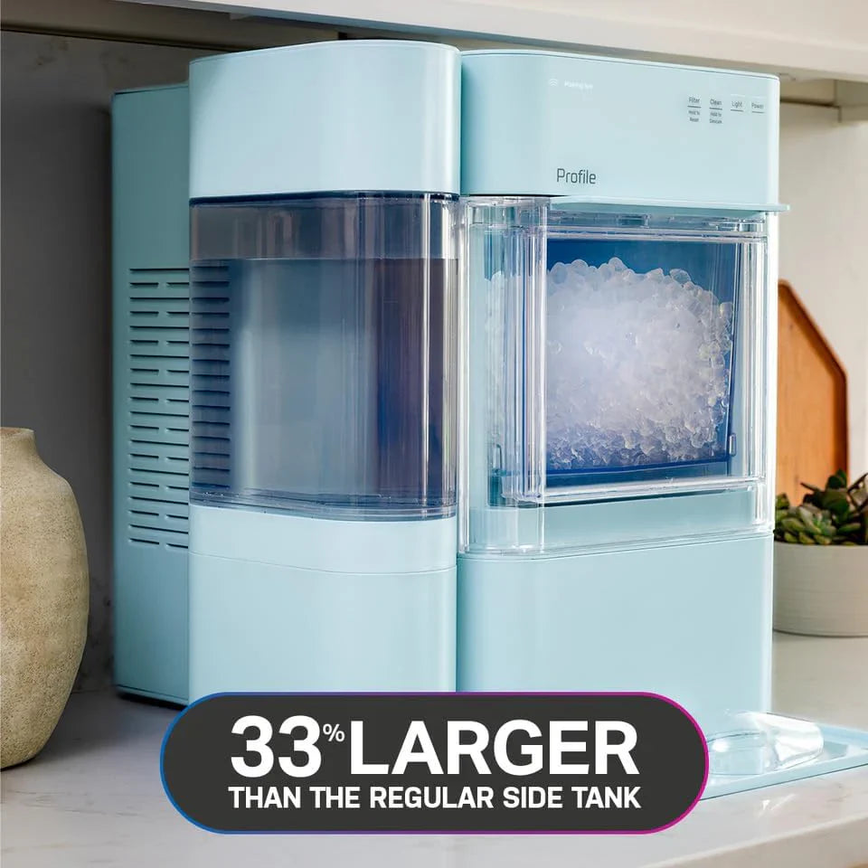 fe42d85bf0d4d768a14452ce78f720c0c8db6a6eddf3511fbdcb37d13a243834 Tank - Opal 2.0 XL with 1 Gallon - Chewable Crunchable Countertop Nugget Ice Maker, Scoop Included, 38 Lbs in 24 Hours, Pellet Ice Machine