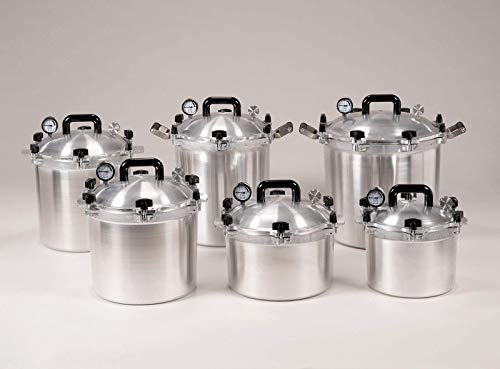 ff6cf81ffc6309663398f67be3020ac24f1fb75fbb2ff16f41271a2699489b27 Wszystko American 930 Canner szybkowar, 30 Qt, srebrny